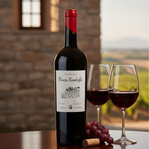 Rượu vang đỏ khô Finca Santafe ủ 24 tháng, pha trộn Cabernet Sauvignon & Tempranillo, 14% Vol, Signature 075Lt, Tây Ban Nha - Product Image 3