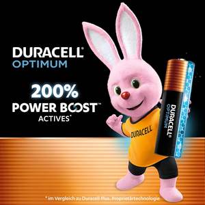 Duracell Optimum AAA Micro Alkaline Batteries 1.5V LR03 MX2400 Pack of 8 - Product Image 6