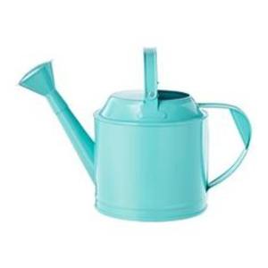 Lata de agua de metal ergonómica de pico largo para plantas de balcón y flores de jardín con acabado rústico decorativo y encanto - Product Image 2