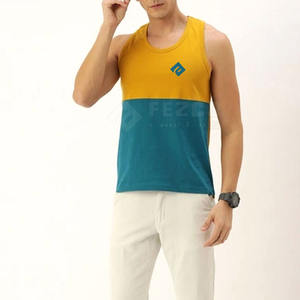 Débardeur d'été en coton vierge uni pour hommes OEM Débardeur Vêtements de sport Débardeur de musculation pour hommes à vendre - Product Image 4