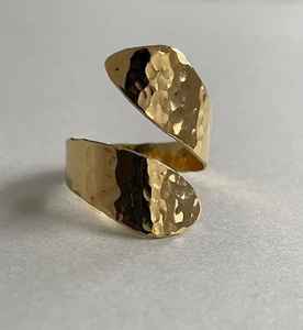 Trending Hammer Design Brass <b>Charm</b> Bracelet <b>Heart</b> Cut Trendy Set Women's Jewelry Gift Fashion Accessory Handmade - Product Image 2