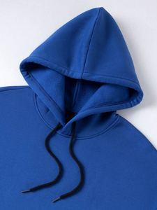 Conjunto Deportivo de 2 Piezas para Hombre, Hecho a Medida, 100% Algodón, Talla Grande, Corte Ajustado, Pantalones Deportivos y Sudadera con Capucha - Product Image 4