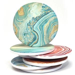 Posavasos cuadrado de madera de lujo moderno superventas de Acacia, posavasos de madera a granel para tapetes de mesa - Product Image 5