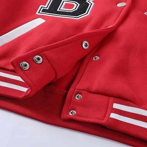 Veste universitaire ajustée pour femmes vestes de baseball personnalisées College Letterman avec broderie vêtements respirants en gros - Product Image 3