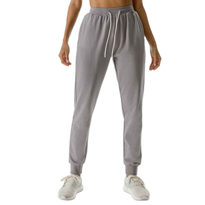 El mejor diseño, logotipo personalizado, pantalones de chándal de estilo callejero cosidos para mujer, pantalones de chándal transpirables de secado rápido para mujer, diseño OEM - Product Image 6