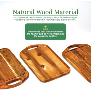 Planche à découper en bois de la meilleure qualité pour un toucher lisse, un nettoyage facile et une utilisation à long terme disponible en vrac - Product Image 6