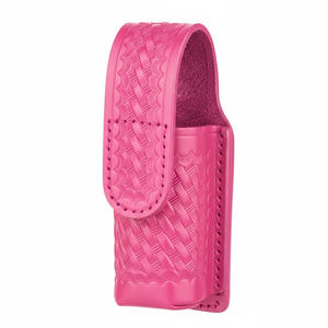 Mini Leather Pepper Spray Case <b>Keyring</b> Lightweight Everyday Self Defense Spray Holder Womens Safety Pepper Spray Pouch - Product Image 5