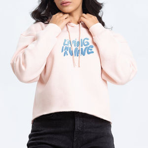2025 nuevo superventas personalizado OEM Logo diseño mujer algodón Puff impreso Sudadera con capucha Jersey largo para invierno al por mayor para niñas con capucha - Product Image 3