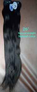 Compre 100% mechones de cabello liso indio sin procesar Remy sin procesar - Product Image 4