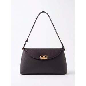 Sac fourre-tout décontracté avec fermeture à rabat et décoration chaîne en cuir véritable - Fabriqué à la main en Italie pour femmes - Product Image 4