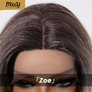 Clearance Sale on Zoe H-DWY 10 Inch Glueless Synthetic Lace Front T Part Water Wavy Blonde <b>Wig</b> Small Cap Size Transparent Lace - Product Image 5