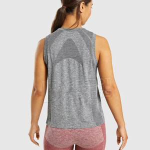 Camiseta sin Mangas de Algodón para Mujer, Transpirable, Informal, con Logotipo Estampado en la Parte Delantera, OEM - Product Image 6