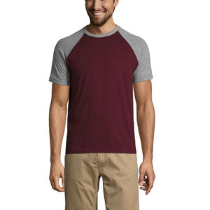 Premium quality Men's <b>Raglan</b> Sleeves <b>T</b>-<b>Shirts</b> 100% cotton Sportswear Custom Logo Durable Reglan <b>T</b>-<b>shirt</b> for men loose fit - Product Image 4