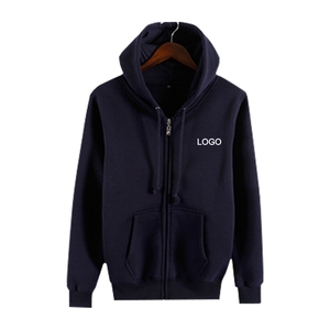 Sudadera con Capucha de Alta Calidad para Hombre, con Estampado Puff, Gruesa, con Cierre, Hombros Caídos, con Pedrería - Product Image 1