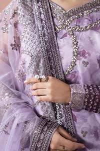 Salwar Kameez Prêt-à-Porter Brodé de Créateur, Style Pakistanais, Robes en Organza pour Femmes, Tissus de Vêtements Indiens et Pakistanais - Product Image 6