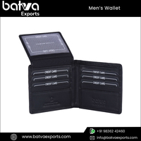 Dompet Pria Kulit Asli Gaya Vintage Terlaris, Anyaman Tangan, Lipat Dua, Fitur RFID Blocking, Custom