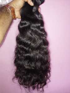 100% vierge indien Remy Temple Extensions de cheveux de haute qualité pur indien Remy cheveux humains couleur de cheveux naturels de Chennai - Product Image 2
