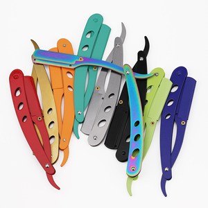 Fabricante de maquinilla de afeitar plegable de acero inoxidable con logotipo personalizado - Product Image 2