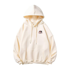 Sweat-shirts surdimensionnés en gros d'usine 2025, logo personnalisé, sweat-shirts surdimensionnés pour hommes, coton, contraste de couleurs, sweat-shirts surdimensionnés pour hommes - Product Image 1