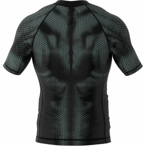 Camiseta de Compresión de Diseño Personalizado, de la Mejor Calidad, Manga Corta, para MMA, Unisex, Spandex/Poliéster, Ligera, de Secado Rápido - Product Image 2