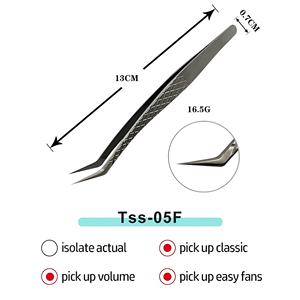 High Precision Stainless Steel Fiber Tip Tweezers Set Professional Anti-Magnetic Beauty & Repair Tools - Product Image 4