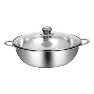 Couvercle en verre Casseroles de créateur en métal unique pour une utilisation régulière à la maison et à l'hôtel Design personnalisé - Product Image 1
