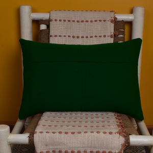 Nueva llegada de lujo indio bohemio 16X24 seda bordada almohadas punto decorativo fundas de almohada hogar Interior caja al por mayor - Product Image 5