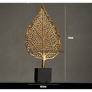 Human and <b>Butterfly</b> Mixture Design Sculpture Gold Color With Pewter Made Casted Fancy Look Object for Table in Office and Home - Product Image 3