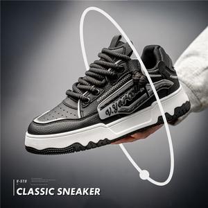 High Quality Sporty <b>Casual</b> Sports <b>Shoes</b> <b>Men</b> Thick Sole Platform Lace <b>White</b> Walking Soft Comfort Summer Spring Fashion <b>Shoes</b> - Product Image 5