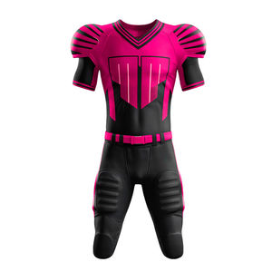Uniforme de Fútbol Americano al por Mayor, Manga Corta, Estampado, Tallas Grandes para Pedidos de Equipo, Transpirable, de Poliéster de Secado Rápido - Product Image 1