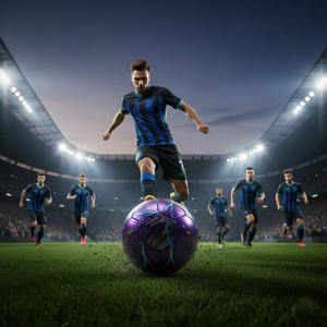 Balón de Fútbol Personalizado de Tamaño Oficial 5 a Precio Económico para Partidos, Cosido a Máquina, Tamaños 1 y 3, Caja de Regalo 2026 - Product Image 3