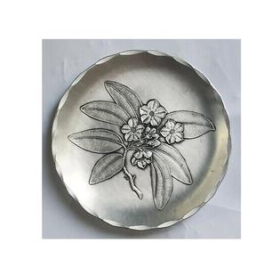 Posavasos de aluminio, producto más vendido, mesa martillada, accesorios de mesa decorativos, posavasos de aluminio - Product Image 2