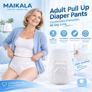 Free Samples Manufacturer Wholesale <b>Adult</b> Pull up <b>Diaper</b> Pants Super Absorbency Disposable <b>Adult</b> <b>Diaper</b> - Product Image 2