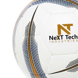 Next Tech Nouveau style Technologie hybride de football Ballon de match professionnel Matériau de texture en TPU Conception personnalisée et logo personnalisé - Product Image 4