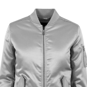2025 New Low Price High Quality Custom <b>Collar</b> Design Women Bomber <b>Jackets</b> / Top Selling Women's Bomber <b>Jackets</b> High Quality - Product Image 3