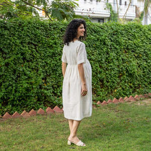 เสื้อคลุมพิมพ์ลายมีซิปสำหรับหญิงตั้งครรภ์, ชุดให้นมลูกในฤดูร้อน - Product Image 3