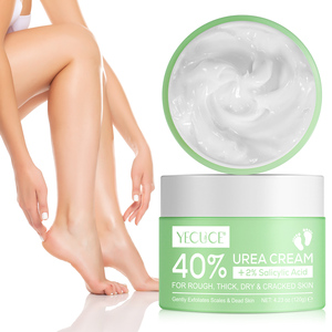 Keratolytic ครีมบำรุงผิว2% ซาลิไซลิกแอซิด40% ยูเรียครีมสำหรับส้นเท้าแตกเท้าเข่ามือ - Product Image 1