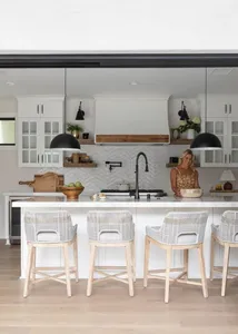 Bol à mélanger en rotin rond tissé à la main en fibre naturelle Vaisselle d'hôtel élégante et vaisselle de restaurant parfaite pour un repas élégant - Product Image 4