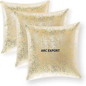 Cojín decorativo con forma de rectángulo de Color dorado de primera calidad, cojín de almohada Vintage para sala de estar y artículos de Hotel para regalos de boda - Product Image 4