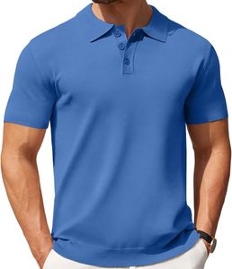 Polos à séchage rapide 100% coton haute qualité été hommes à manches courtes Polo Anti-rides hommes T-shirts Polo 2025 - Product Image 1