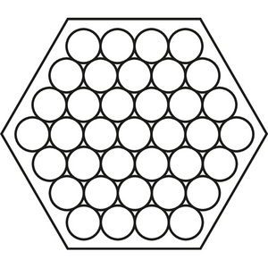 Alicates de crimpado hexagonales MLLER White PZ 10, 195 mm de longitud, 0.25-10 (aprox. AWG 26-8) mm, accesorio para gestión de cables - Product Image 4