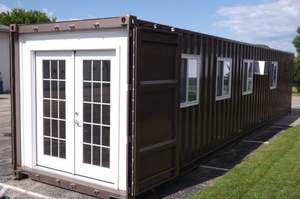 Contenedor de vivienda moderno en venta, estructura de acero duradera, ideal para vivienda, oficina o solución de almacenamiento. - Product Image 5