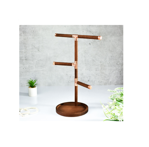 Ooden & and lated etal isplay ewelry tand para tamaño personalizado, precio barato y uso hecho a mano para gran oferta - Product Image 3