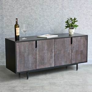 Meuble de salon moderne en bois de caoutchouc 140x42x63cm KTB68164 - Product Image 3