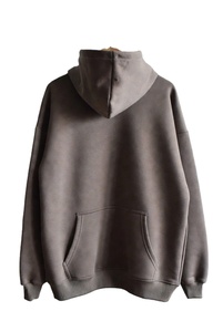 Sudadera con Capucha de Invierno Personalizada con Logotipo, Bordado de Patchwork Extra Grande, Ecológica, Cortavientos, Estilo Urbano, Multicolor, Desgastada, de Corte Holgado - Product Image 4