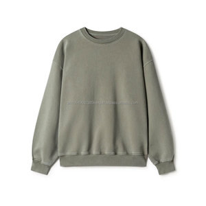 Hombre Long Sportswear Pullover Manga Larga Bordado Logo Cuello Redondo Sudaderas - Product Image 1