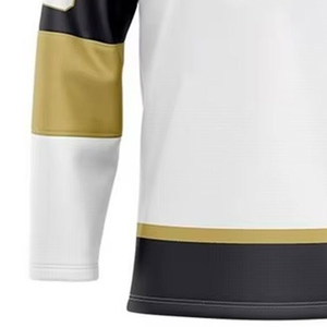 Camiseta de hockey sobre hielo de 100% poliéster de secado rápido con impresión por sublimación personalizada OEM deportes Unisex personalizable - Product Image 4