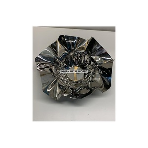 Creative Metal <b>Chocolate</b> Serving Bowl Silverware <b>Chocolate</b> Bowl for <b>Wedding</b> Birthday Parties and <b>Chocolate</b> Dessert Serving Bowl - Product Image 3