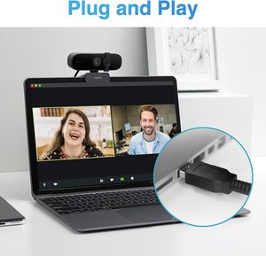 RapooC280最新の4メガカバーミーティングコンピューターフルHdカメラオムニマイク360度回転2KHdウェブカメラUsb - Product Image 4