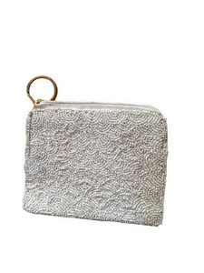 Monederos de tela de lujo de fabricante indio 2025 para mujer, monedero pequeño cuadrado hecho a mano, cierre de cremallera, San Valentín multicolor - Product Image 4